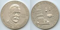 Österreich Vorarlberg Kennelbach bei Bregenz Große Silbermedaille nd. 1973 M#0106 - Friedrich Wilhelm Schindler 1856-1920 - Erstes elektrisches L...