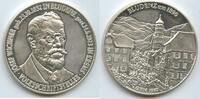 Österreich Vorarlberg Große Silbermedaille 1987 M#0144 - Josef Wichner Volksschriftsteller - Bludenz - Krems UNC-, Patina