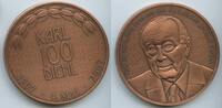 Deutschland Bundesrepublik Große Bronzemedaille GX675 - Zum 100. Geburtstag Karl Diehl 4.Mai 1907-2007 -