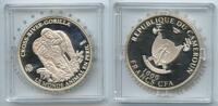Kamerun 1000 Francs CFA Silber GS336 - Walking Cross-River Gorilla Cameroon -