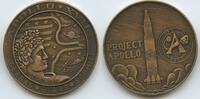 Vereinigten Staaten von Amerika Bronzemedaille Raumfahrt NASA PA810 - Project Apollo - Cernan Evans Schmitt - Apollo 17 -