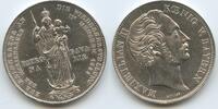 Bayern Königreich München Doppelgulden Silber S0033 - Maximilian II. Joseph 1848-1864 Madonna Bavaria -