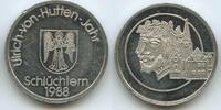 Deutschland Bundesrepublik Hessen Medaille Jacobus Theodorus G8633 - Schlüchtern Ulrich-von-Hutten-Jahr -
