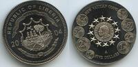 Liberia 5 Dollars G0033 - Papst Johannes Paul II. New Vatican Euro Coins -