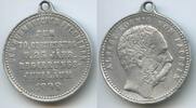 Deutsches Reich Kaiserreich Sachsen Gedenkmedaille M#7980 - auf den 70. Geburtstag und das 25.Regierungsjubiläum von König Albert -