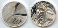 Frankreich France 20 Euro Silber (Silberunze) GS179 - 400. Geburtstag von Moliere - 1 Oz Silber Unze -
