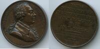 Deutsches Reich Kaiserreich Bronzemedaille M#7264 - Friedrich Gottlieb Klopstock 1724-1803 - Deutscher Dichter -