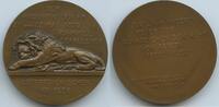Österreich Kaiserreich Wien Große Bronzemedaille M#0058 - Zur Jahrhundertfeier der Schlacht bei Aspern 1809 - Sieg über Napoleon -
