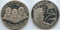 Vereinigten Staaten von Amerika USA Große Silbermedaille Apollo XVII M#0034 - Apollo 17 Cernan, Evans, Schmitt -
