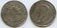 Bolivien 4 Sols Silber M#3364 - Simón Bolívar Bolivia -