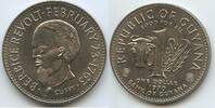Guyana One Dollar GS972 - Cuffy Berbice Revolt February 1763 -