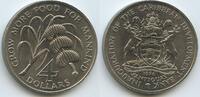 Antigua 4 Dollars GS920 - F.A.O. Elizabeth II. Karibik Zuckerrohr & Bananen FAO -