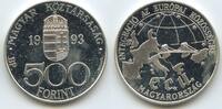 Ungarn Magyar Köztársaság 500 Forint Silber G3791 - European Currency Union - ECU Hungary -