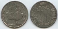 Italien Bologna Scudi zu 10 Paoli Silber 1797 M#1029 - Republic of Bologna Italian states - Revolutionary coinage Italy VF
