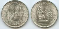 Ägypten Republik 1 Pound Silber GS463 - FAO Osiris Egypt -