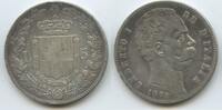 Italien Königreich 5 Lire Silber GS856 - Umberto I. 1878-1900 Italy -