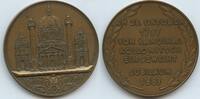 Österreich Wiener Karlskirche Große Bronzemedaille M#0241c - 250. Jahre Jubiläum Einweihung - Kardinal Kollonitsch -