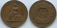 Brandenburg-Preußen Berlin Bronzemedaille Industrieausstellung M#7241 - Germania Eisenbahn - Friedrich Wilhelm IV. 1840-1861 -