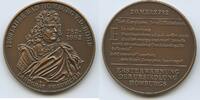 Deutschland Bundesrepublik Hessen Bronzemedaille PA978 - 1200 Jahre Bad Homburg v. d. Höhe - Landgraf Friedrich II. -