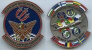Ungarn Plakette coloriert GY625 - Papa Air Base Hungary - Logistics Control Squadron -