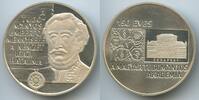Ungarn Budapest Silbermedaille GY942 - Képíró Zoltán - 150 Jahre Ungarische Akademie der Wissenschaften -
