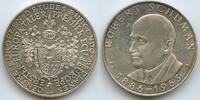 Frankreich Europa-Taler Silbermedaille PA825 - Robert Schuman 1886-1963 Erster Europataler -