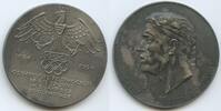 Österreich Große Bronzemedaille versilbert M#0347 - Ehrenmedaille des ÖOC - Olympische Festwochen 1954 -