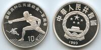 China 10 Yuan Silber PA202 - 100th Anniversary of the Summer Olympics 1996 -