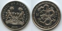 Sierra Leone 1 Dollar GS146 - Chinese Dragon -