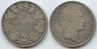 Bayern München 1 Gulden Silber S0135 - Ludwig I. 1825-1848 -