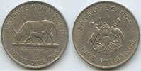 Uganda 5 Shillings (Five Shilling) GS1202 - Kuh und Kalb FAO Cow & Calf -