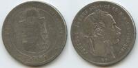 Österreich-Ungarn Kaiserreich 1 Forint Silber (1 Florin, Frt. ) M#8287 - Kaiser Franz Josef 1848-1916 Hungary -
