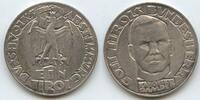 Österreich Tirol Medaille versilbert M#3077 - Ein Tirol durch Volksabstimmung Gott Tirols Bundesheer Kanonikus Gamper -