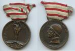 Italien Königreich Italy World War I. Erinnerungsmedaille GY1030 - Italienisch-österreichischen Krieg - Vittorio Emanuele III. 1900-1946 -