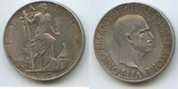 Italien Königreich 10 Lire Silber M#3084 - RAR Italy Vittorio Emanuele III. 1900-1946 -