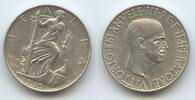 Italien Königreich 10 Lire Silber M#3096 - RAR Italy Vittorio Emanuele III. 1900-1946 -
