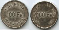 Zentralafrikanische Staaten Kongo 100 Francs Valeur G16263 - West. Congolese Corp Ltd. -