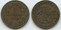 Herzogtum Nassau 1 Kreuzer G14294 - Adolph 1839-1866 -