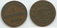 Bayern Königreich 1 Pfennig G14302 - Maximilian II. Joseph. 1848-1864 -