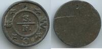 Wertmarke Jeton Token nd. Unbestimmt G11046 - S./F. - W.C.G. - Nicht näher bestimmt Sehr Schön - Vorzüglich, gelocht