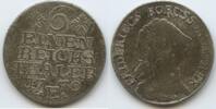 Brandenburg-Preußen ⅙ Reichsthaler Silber 1770 E M#5994 - Friedrich II der Große 1740-1786 German states VF