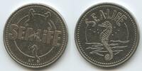 Deutschland Bundesrepublik Medaille Sea-Life Souvenir Token G11058 - Seepferdchen - Sealife Aquarium -