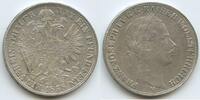 Österreich Kaiserreich 1 Vereinstaler Silber GB1206 - Franz Joseph I. 1848-1916 Austria -