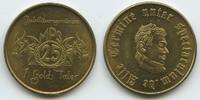 Deutschland Bundesrepublik Wertmarke 1 Gold Taler Jubiläumsmünze nd. 2019 G15363 - Gisbert Hiller - 25 Jahre MPS Mittelalterlich Phantasie Specta...