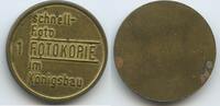 Deutschland Baden-Württemberg Wertmarke 1 Fotokopie Jeton Token G11083- Stuttgart - Schnell-Foto im Königsbau -