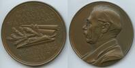 Große Bronzemedaille 1945 Schweden Sweden M#246 - Marcus Wallenberg 1864-1943 Vorzüglich - Unzirkuliert