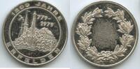 Deutschland Bundesrepublik Hessen Bronzemedaille versilbert M198 - 1200-Jahrfeier Erfelden 779-1979 -