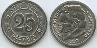 Deutsches Reich Kaiserreich Rheinland 25 Pfennig Notgeld 1920 G4944 - Stadt Bonn Beethoven Kreigsnotgeld Germany EF