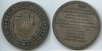 Italien - Udine Silbermedaille GX1310 - 40. Jahrestag der Befreiung - Restaurierung der Burg -
