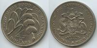 Barbados 4 Dollars GS923 - F.A.O. Elizabeth II. Karibik Zuckerrohr & Bananen FAO -